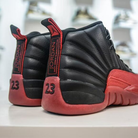 Air Jordan 12 RETEO AJ12 ‘’Flu Game‘’ - Picture 4 of 7